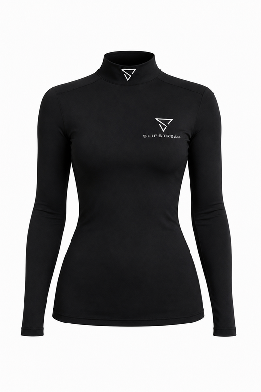 Women's Long Sleeve high Neck Compression