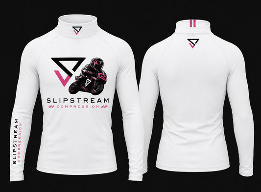 Kids Slipstream Compression Motorbike Logo Base Layer